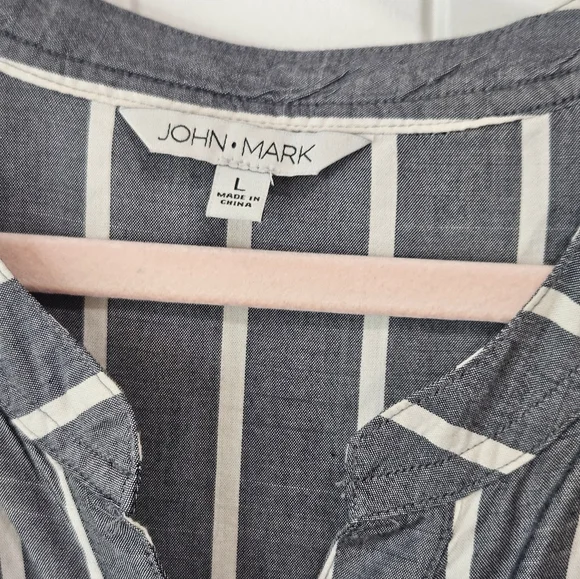 Striped Navy and White Top - Picture 7 of 13